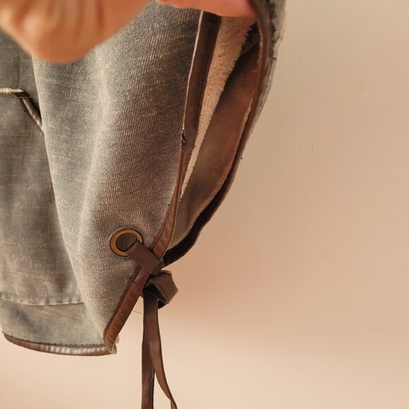 AS-IS Anthropologie "Hei Hei" Reversible Poncho Jacket w/ Hood-M/L - Picture 7 of 15